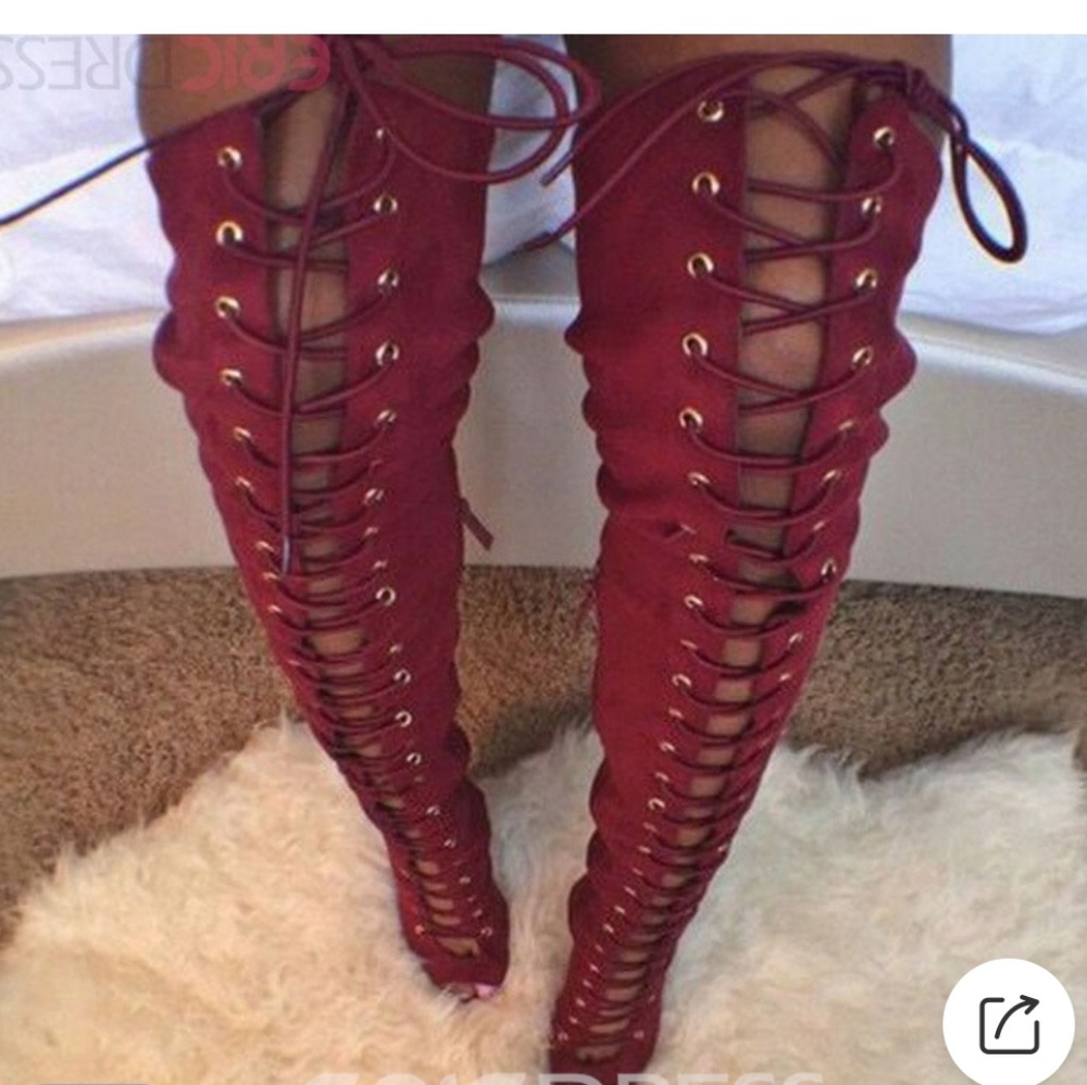 New Chunky over the knee boots. Offers accepted